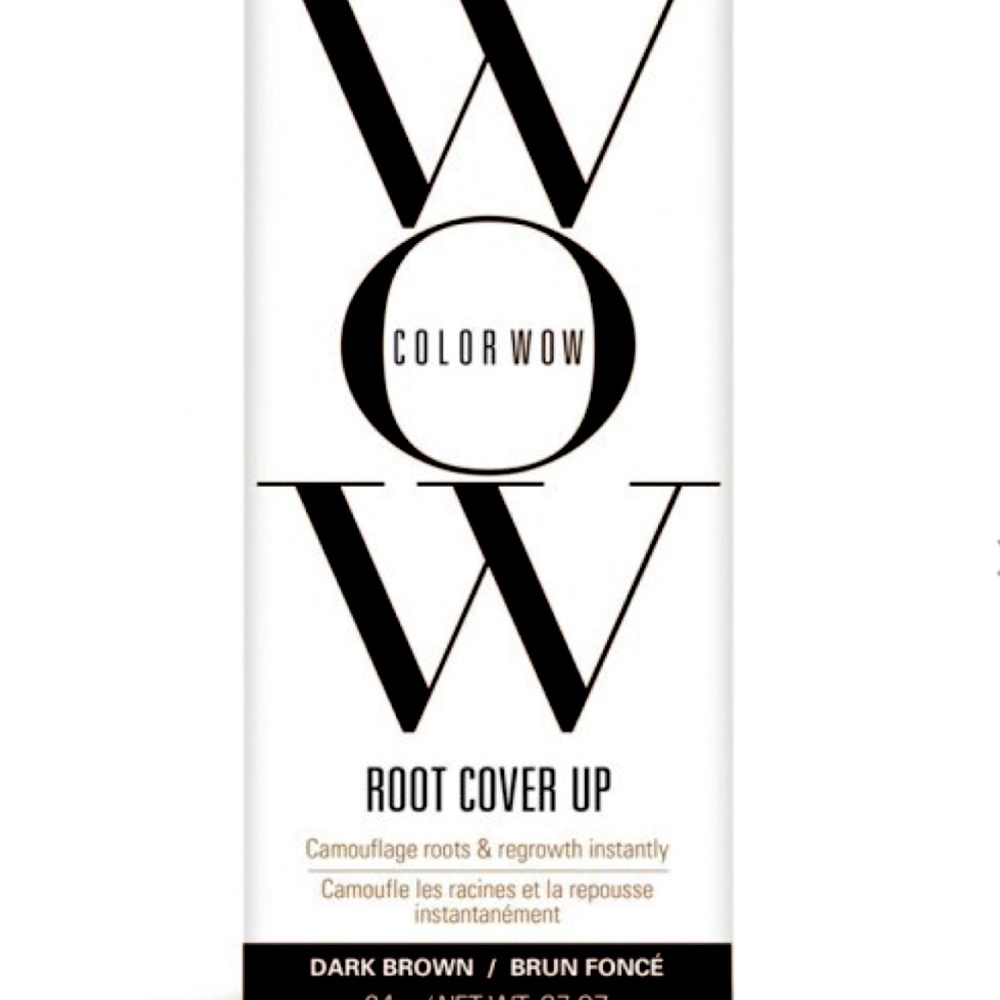 WOW root cover up. Dark brown. Blonde
